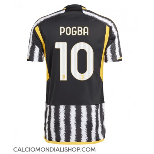 Maglie da calcio Juventus Paul Pogba #10 Prima Maglia 2023-24 Manica Corta